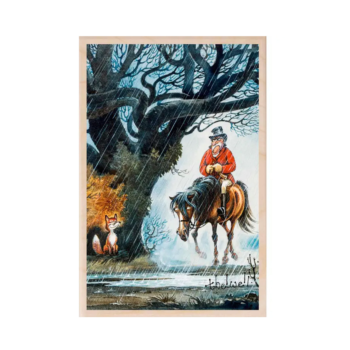 Wooden Postcard - Thelwell Assorted Designs