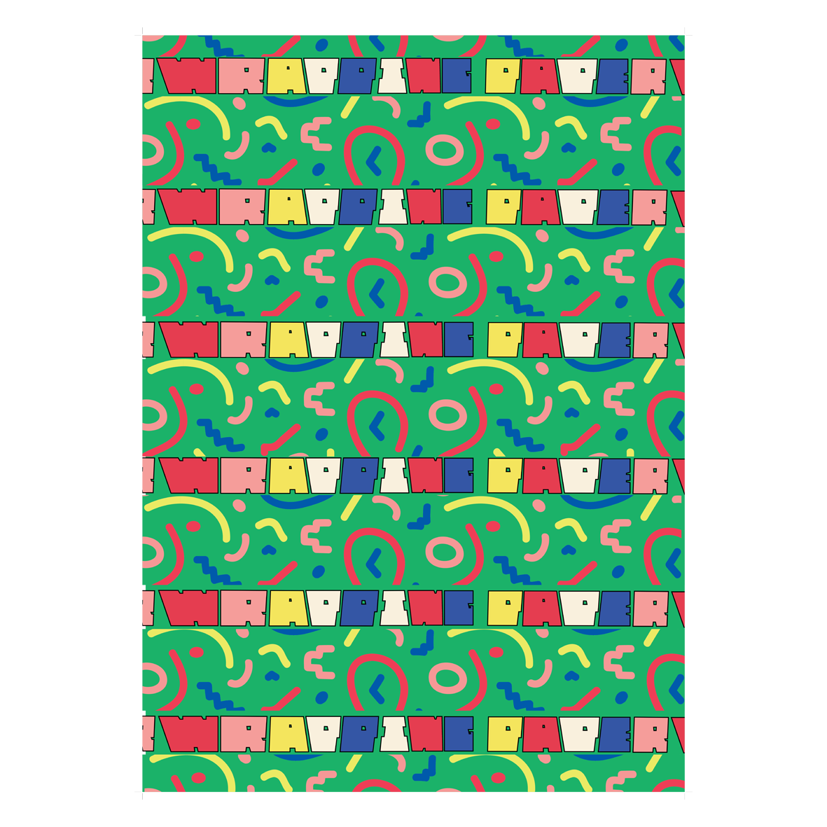Gift Wrap - Assorted Wrapping paper CM x LCC