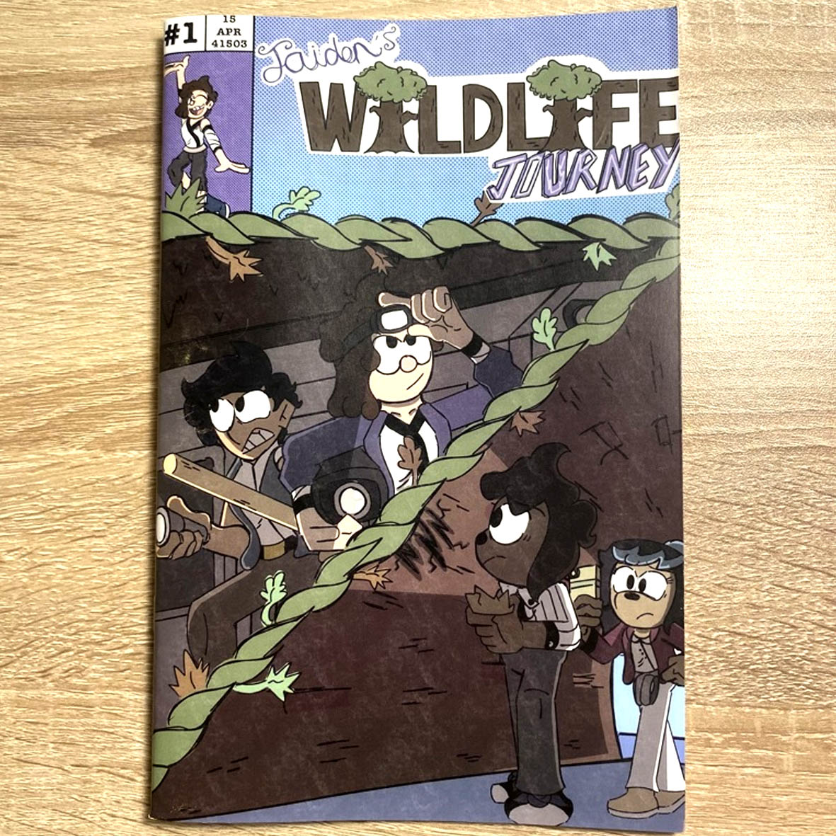 Zine - Jaiden's Wildlife Journey
