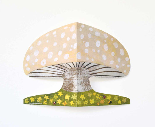 Card - Mortlake Papers Spring Mushroom