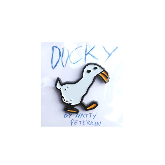 Badge - Ducky pin by Natty Peterkin