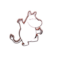 Moomin pin badge - PBADMO01 Moomintroll