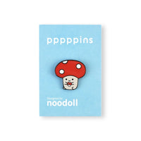 Badge - 992614 Noodoll Pppppins Mushroom Ricemogu
