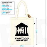 Tote bag - Cartoon Museum logo