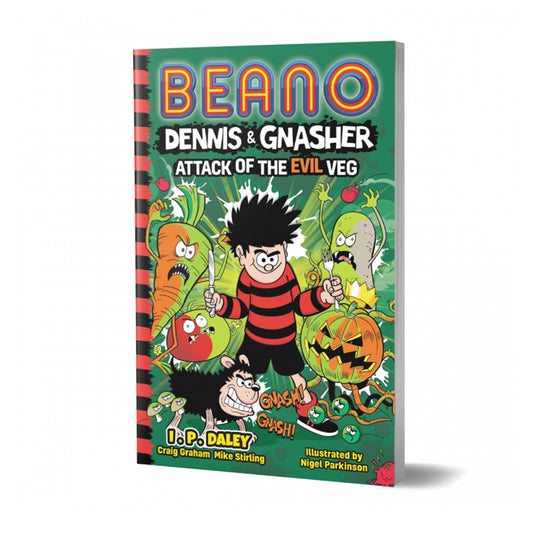 Book - Beano Dennis and Gnasher Attack of the Evil Veg