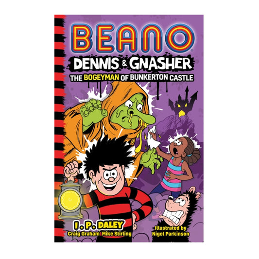 Book - Beano Dennis and Gnasher The Bogeyman of Bunkerton Castle