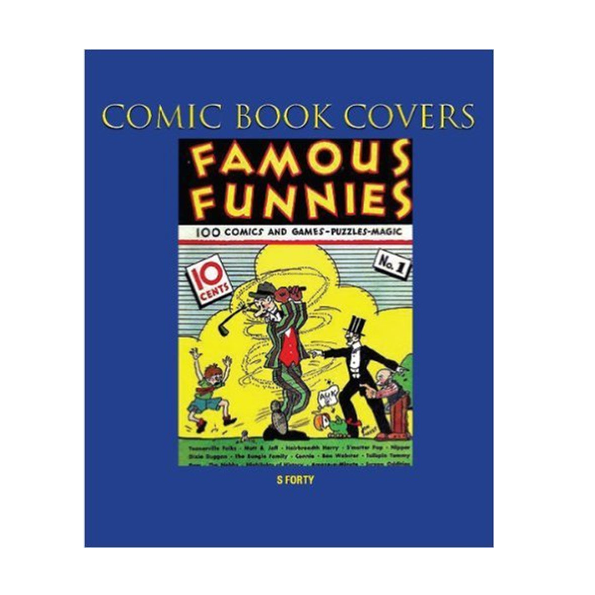 Book - Comic Book Covers Famous Funnies