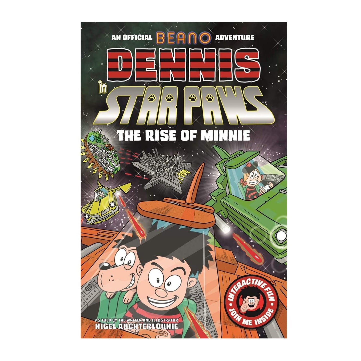 Book - Beano Dennis in Star Paws the Rise of Minnie