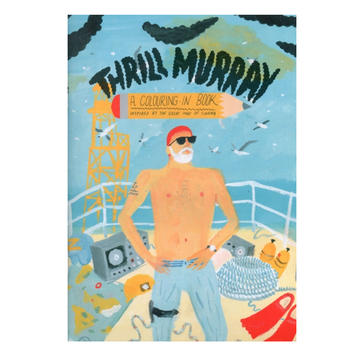 Book - Thrill Murray colouring