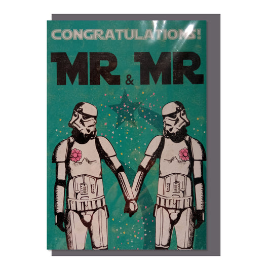 Card - Mr & Mr Stormtrooper