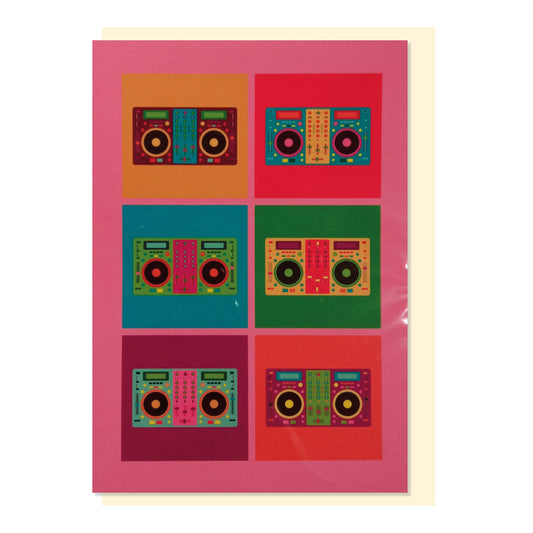 Card - Cassette pink