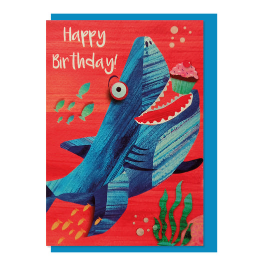 Card - Rocket68 SB16 Shark Birthday