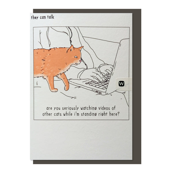Card - Cat videos