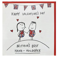 Card - 264795 Happy Valentine's Day Britain's Best Hand Holderer