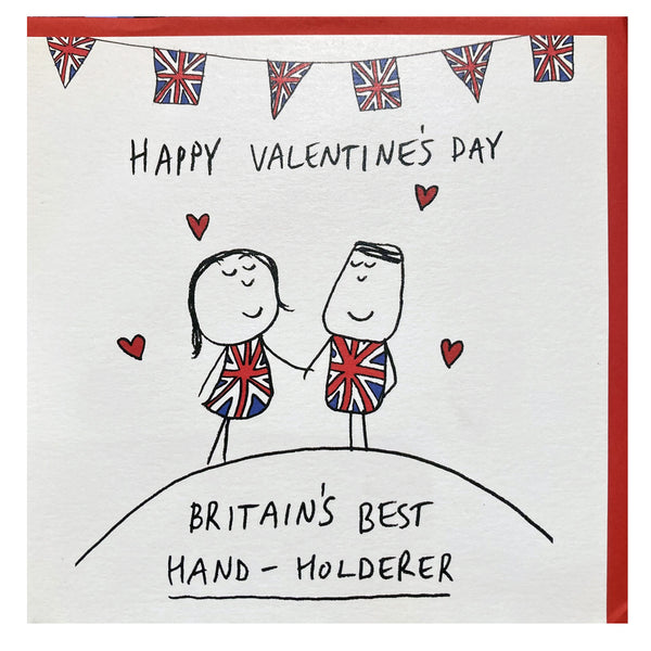 Card - 264795 Happy Valentine's Day Britain's Best Hand Holderer