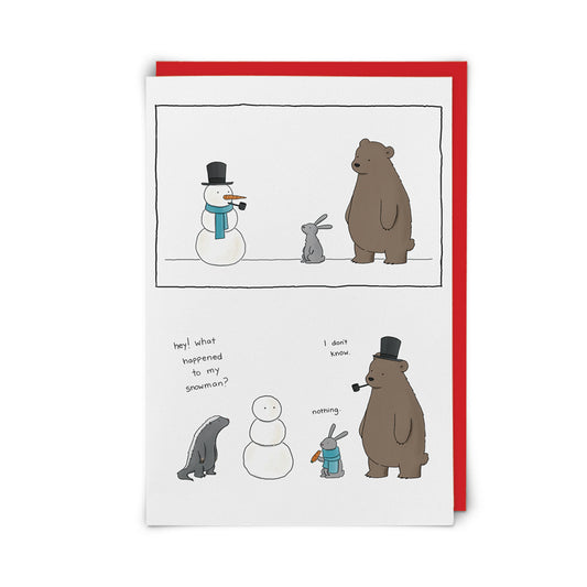 Card - LC29 Snowman
