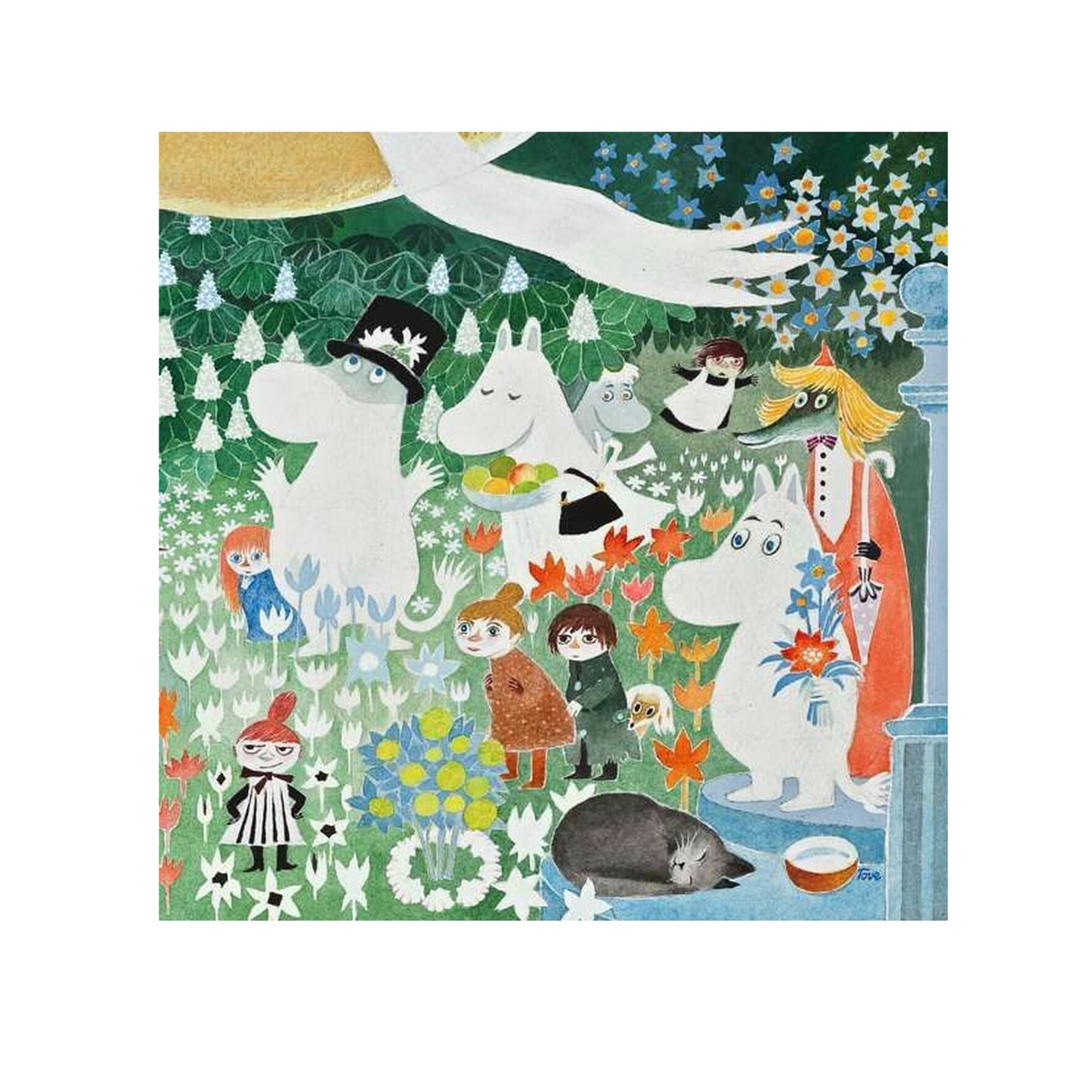 Card - MOOM23 All the Moomin Characters