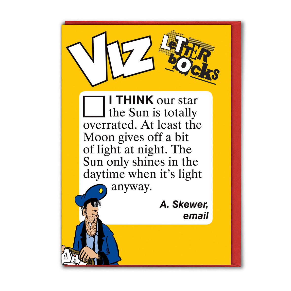 Card - VIZSTAR008 Sun Overrated
