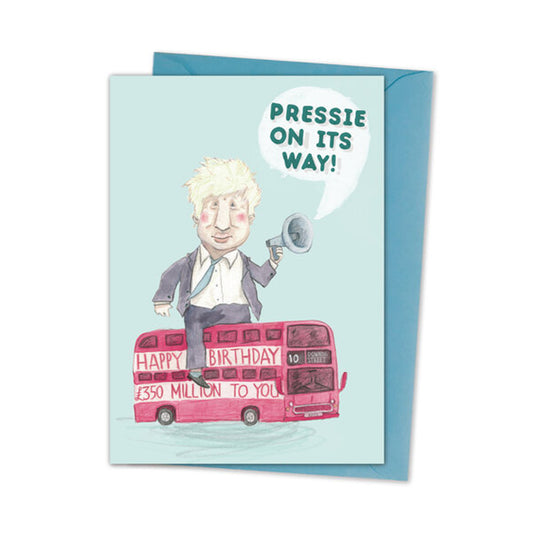 Card - bojo2 Pressie on its Way!