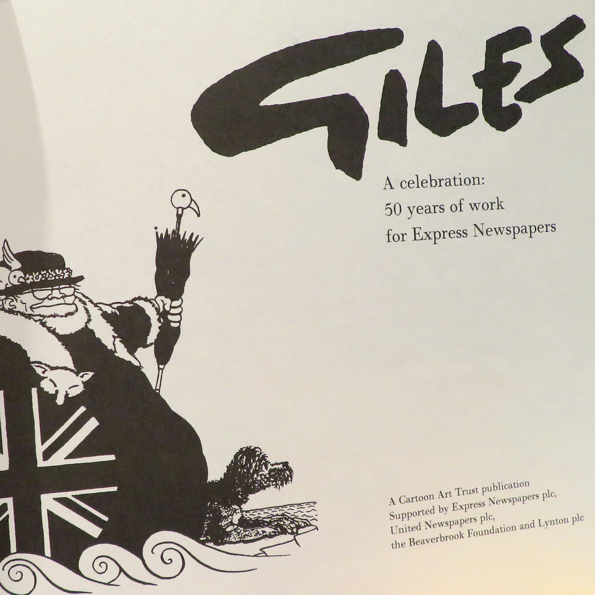 Giles Routledge Book - Giles A Celebration of 50 Years Work – The Cartoon Museum