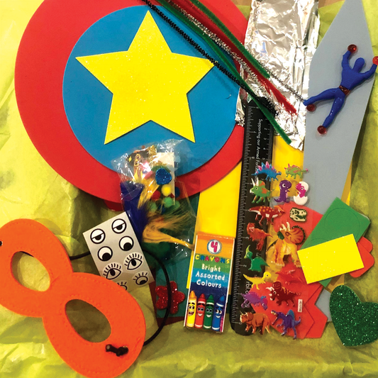 Art materials - The Superhero Craft Pack