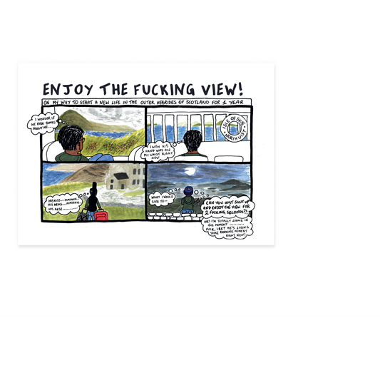Postcard - Enjoy the Fucking View 2017