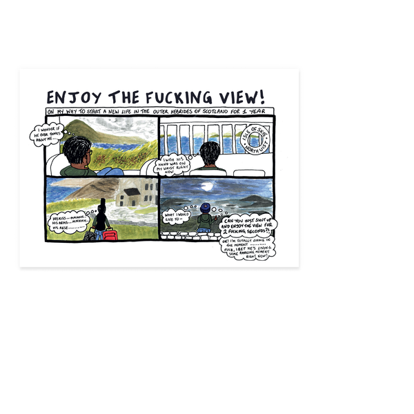 Postcard - Enjoy the Fucking View 2017