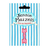 Art materials - Jenny Maizels Iron-on Patches Letter I Pink