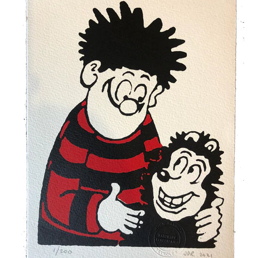 Print - JPRDENGNA Dennis and Gnasher