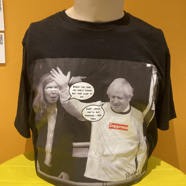 T-Shirt - Boris You Twat Suppress