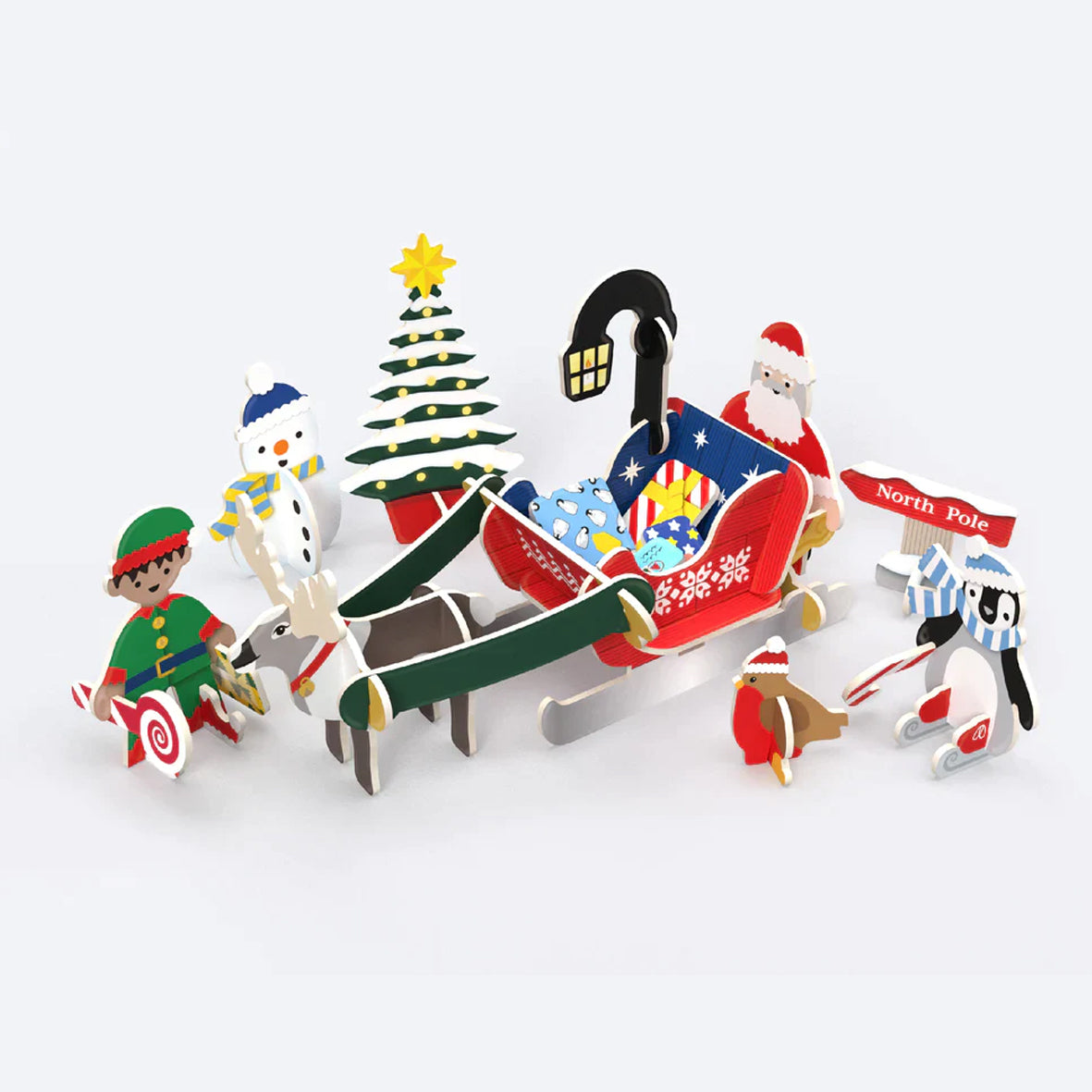 Toy - Playpress Santa's Midnight Sleigh Ride