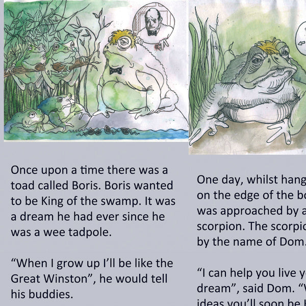 Zine - The Toad and the Scorpion